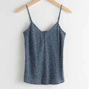 & Other Stories Microfloral Tank Top